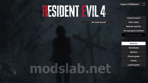 fluffy's mod manager|fluffy mod manager resident evil 4.